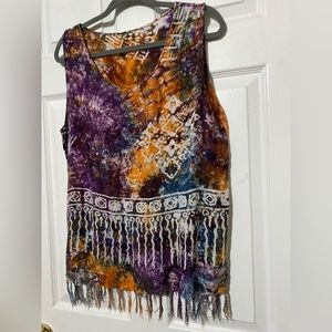 Batik Tie Dye Tank